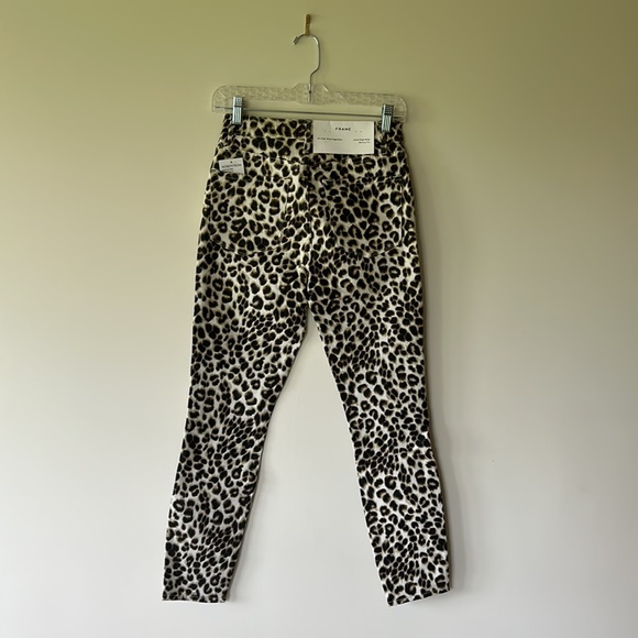 Frame leopard print jeans, size 26, NWT - Picture 3 of 6